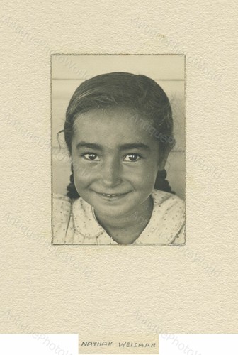 Carino bambina ritratto - ritratto, antico