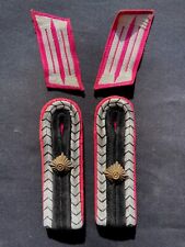 Spalline e Mostrine Tedesche da Vigile del Fuoco - Feuerschutzpolizei - ww2 2WK