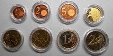 VATICANO Tutti gli Euro da 1 Euro Cent a 2 Euro dal 2002 al 2020 PROOF
