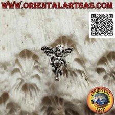 Mini orecchino in argento 925‰ l'angioletto