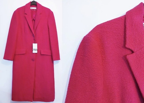 Cappotto zara rosa fucsia - cappotto,