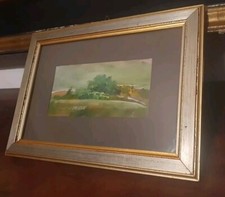 Paesaggio dipinto ad