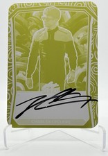 F1, CARTA PROTOTIPO TARGA GIALLA FOGLIA FORMULA 1 FIRMATA CHARLES LECLERC 1/1