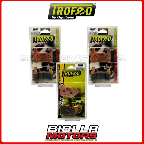 Kit pastiglie freno trofeo - kit,