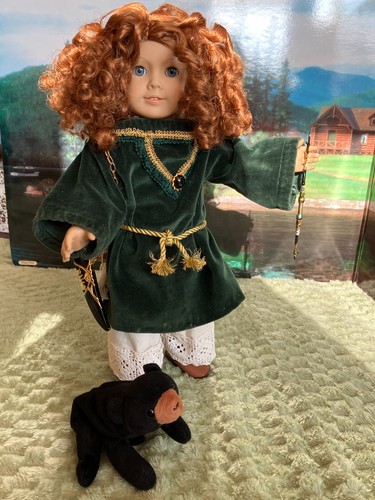 Custom american girl merida - american,