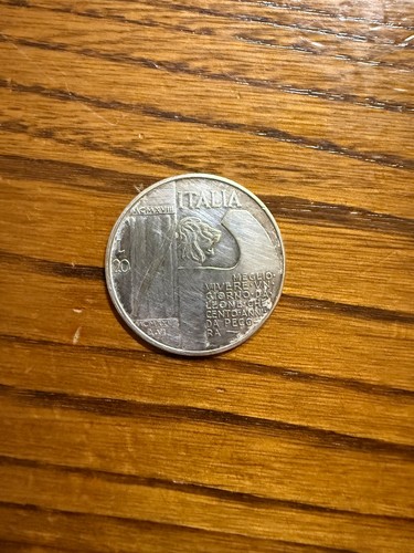 Moneta lire 1943 - 20,