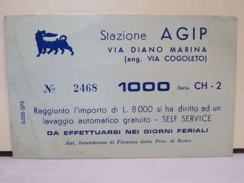 Vecchia tessera stazione - vecchia,
