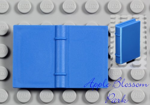Nuovo lego minifig libro blu - nuovo,
