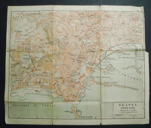 Antica stampa topografica - antica, topografica=