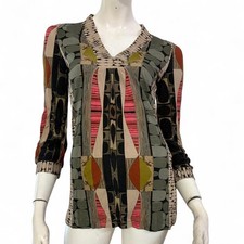 MALIPARMI Maglia blusa beige