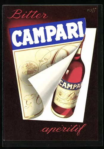 Pubblicità per campari - per,