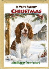 Biglietto di Natale cane