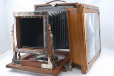 Exc Rare Wood Field 4x5 Camera
