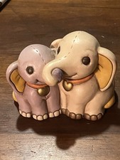 Coppia Elefanti di Pezza Thun  Fuori Produzione Thun