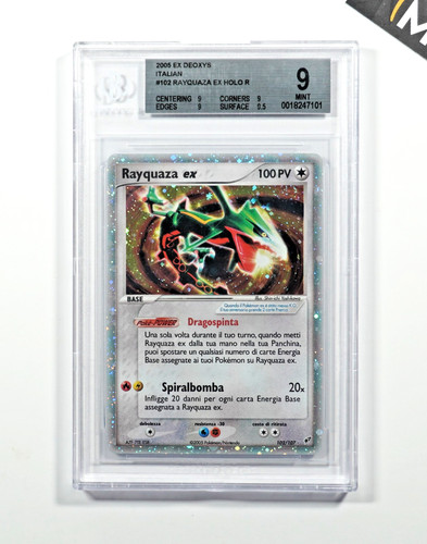 Pokemon bgs rayquaza - 9, ex