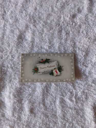 Cartolina buon natale anno - buon,