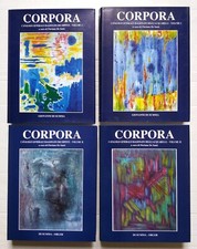 ANTONIO CORPORA Catalogo Generale dei dipinti e degli acquarelli 1 e 2, 4 volumi