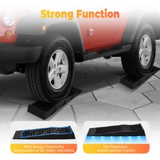 2 pezzi rampa in plastica per