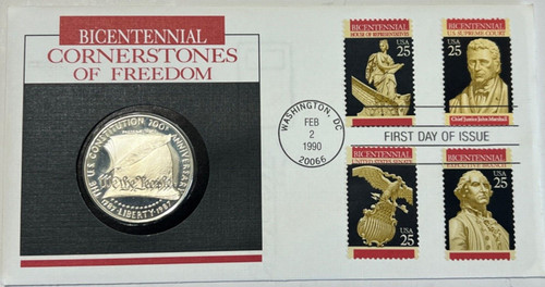 1990 fdc copertina giorno - copertina, 1°