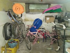 Lotto Ricambi Per Bicicletta Bici D'epoca Vintage Stock chiusura attività