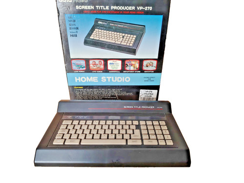Datavideo 270 screen title - screen,