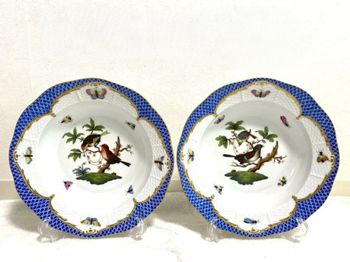 Herend rothschild bird blue - bird,