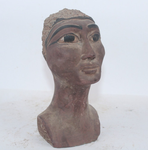 Statua testa nefertiti - statua,