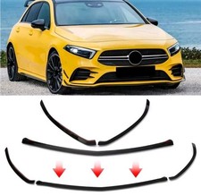 AEROKIT  SPLITTER LIP LAMA ANTERIORE MERCEDES CLASSE A W177 PREMIUM AMG A35 A45s