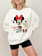 Felpa natalizia Disney Minnie Mouse 2016 unisex 4