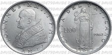 04913] CITTà DEL VATICANO - 100 LIRE 1962 - PAPA GIOVANNI XXIII -  FDC