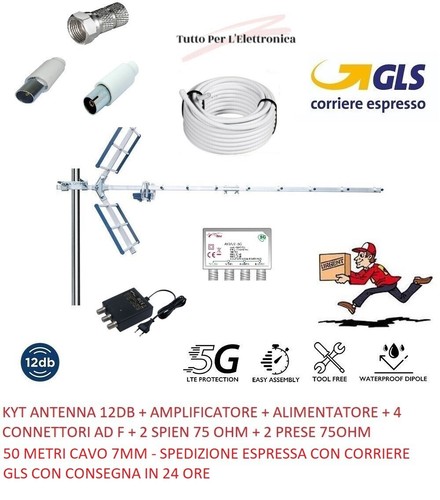 Kit antenna digitale - kit,
