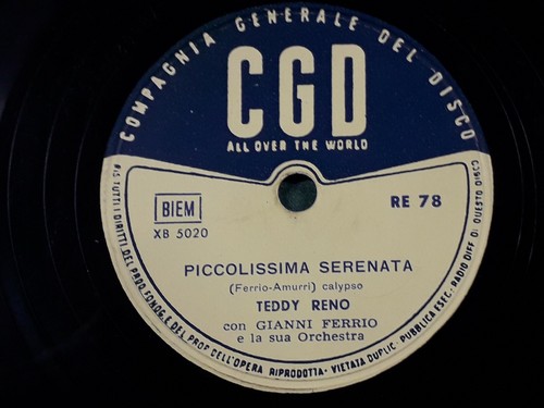 Giri teddy reno - 78, giri-10"teddy