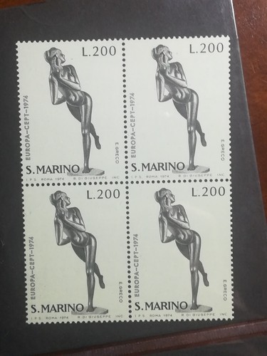 Francobollo san marino 1974 - francobollo,