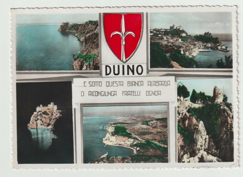 Duino trieste cartolina - duino, e