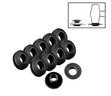 SET DI OCCHIELLI A PRESSIONE IN PVC PER TELONI 10 PEZZI 