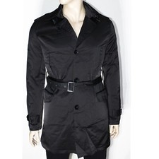 Trench uomo in raso Giacca