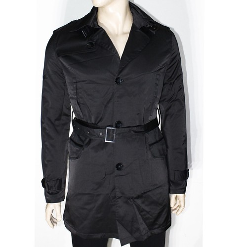 Trench uomo raso giacca - trench,