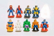 SET FIGURINE MARVEL SUPERHEROES THE AVENGERS - FIGURE MINIATURE DA COLLEZIONE