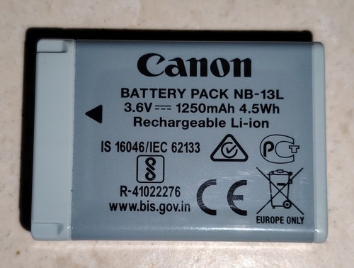 Canon 13l batteria 3 - nb-13l,