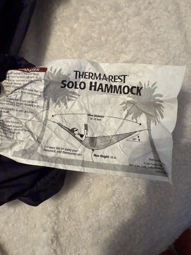 Thermarest amaca solo singola - amaca,