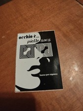 ADESIVO VINTAGE OCCHIO E ...PIELLE SACS
