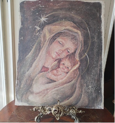Quadro affresco strappo su - a,