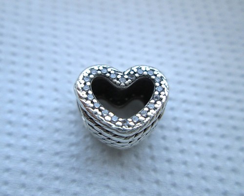 Charm pandora cuore argento - pandora,