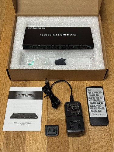 Monoprice blackbird 4k60 4x4 - blackbird,