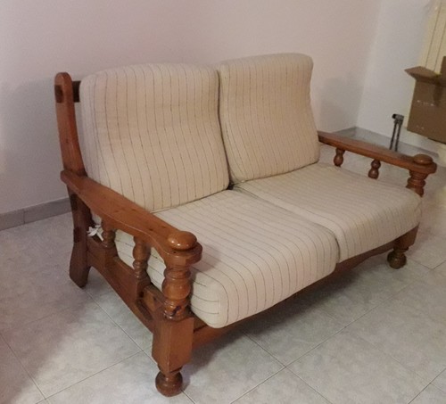 Divanetto rustico - divanetto,