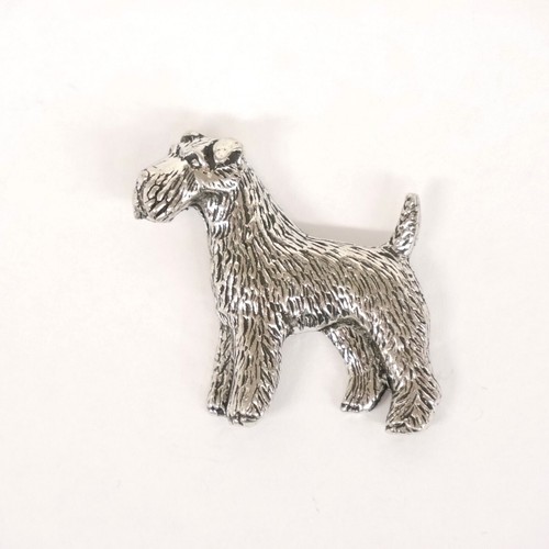 Spilla fox terrier - spilla,