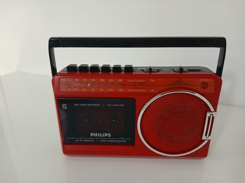 Radio cassette vintage philips - radio,