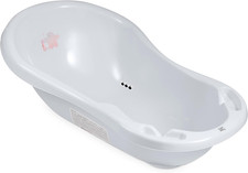 Friends Grigia Vaschetta Bagnetto Neonato Con Tappo Di Scarico E Termometro, Vas