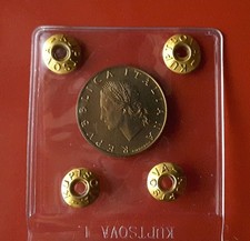 20 LIRE 1976 VARIANTE FIRMA