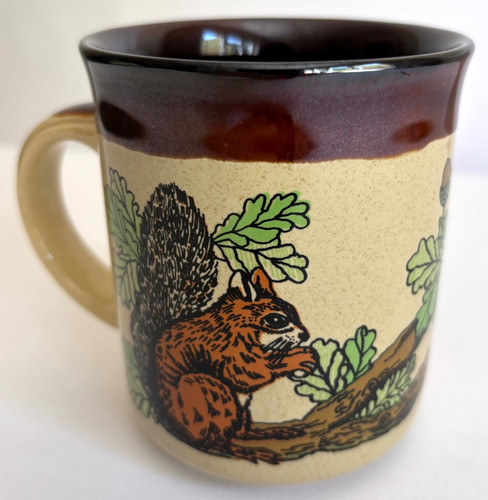 Tazza scoiattolo artigianale